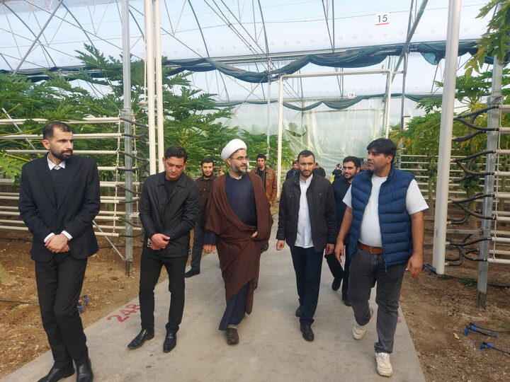 تصاویر / بازدید علمی طلاب مرکز تخصصی علامه امینی(ره) تبریز از منطقه آزاد ارس