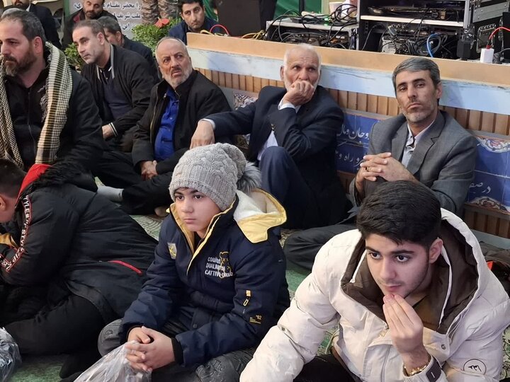 تصاویر/بیست و سومین یادواره شهدای راوندو ۵ شهید گمنام نورالشهدای راوند