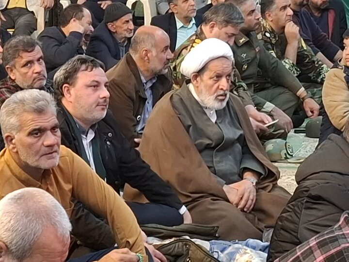 تصاویر/بیست و سومین یادواره شهدای راوندو ۵ شهید گمنام نورالشهدای راوند