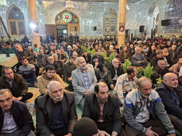 تصاویر/بیست و سومین یادواره شهدای راوندو ۵ شهید گمنام نورالشهدای راوند