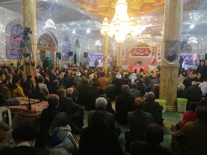 تصاویر/بیست و سومین یادواره شهدای راوندو ۵ شهید گمنام نورالشهدای راوند