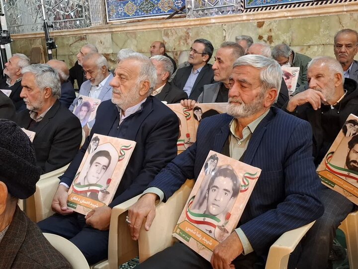 تصاویر/بیست و سومین یادواره شهدای راوندو ۵ شهید گمنام نورالشهدای راوند