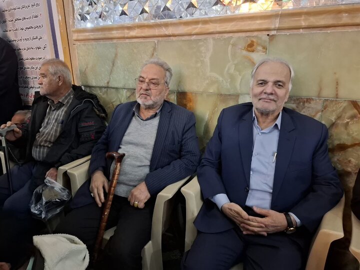 تصاویر/بیست و سومین یادواره شهدای راوندو ۵ شهید گمنام نورالشهدای راوند