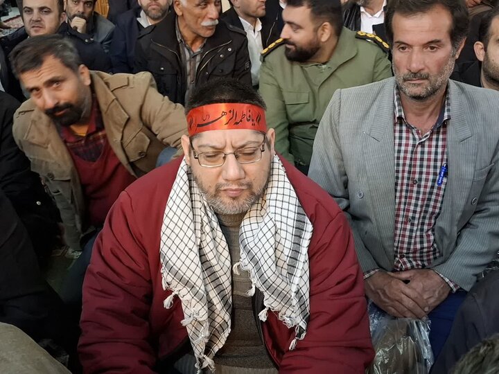 تصاویر/بیست و سومین یادواره شهدای راوندو ۵ شهید گمنام نورالشهدای راوند