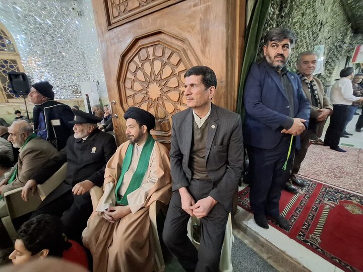 تصاویر/بیست و سومین یادواره شهدای راوندو ۵ شهید گمنام نورالشهدای راوند