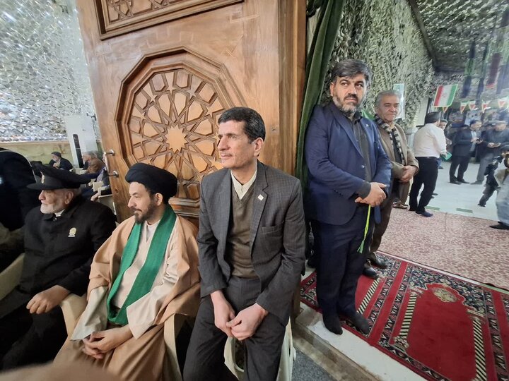 تصاویر/بیست و سومین یادواره شهدای راوندو ۵ شهید گمنام نورالشهدای راوند