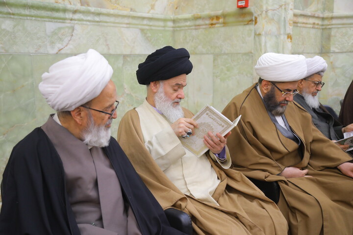 تصاویر / مراسم سالگرد ارتحال آیت الله العظمی گلپایگانی در قم