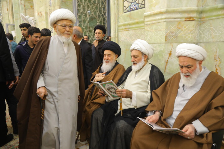 تصاویر / مراسم سالگرد ارتحال آیت الله العظمی گلپایگانی در قم