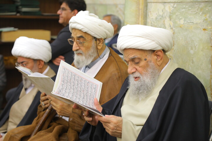 تصاویر / مراسم سالگرد ارتحال آیت الله العظمی گلپایگانی در قم