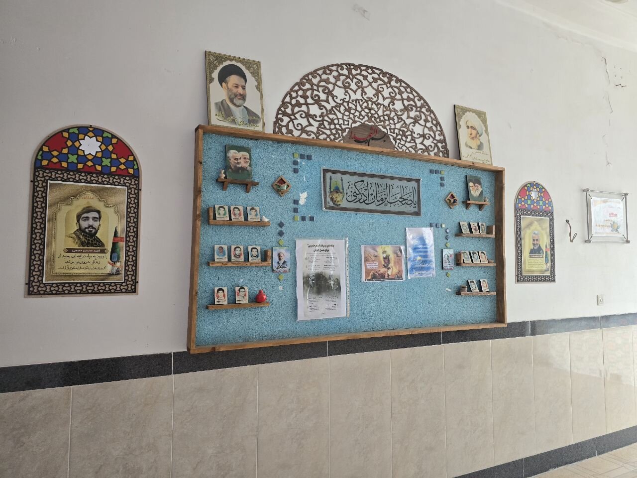 تصاویر/ بازدید سرزده مدیر حوزه علمیه خواهران یزد از ششمین مدرسه استان