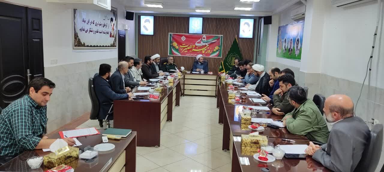 جلسه هماهنگی بزرگداشت یوم الله نهم دی در قزوین برگزار شد