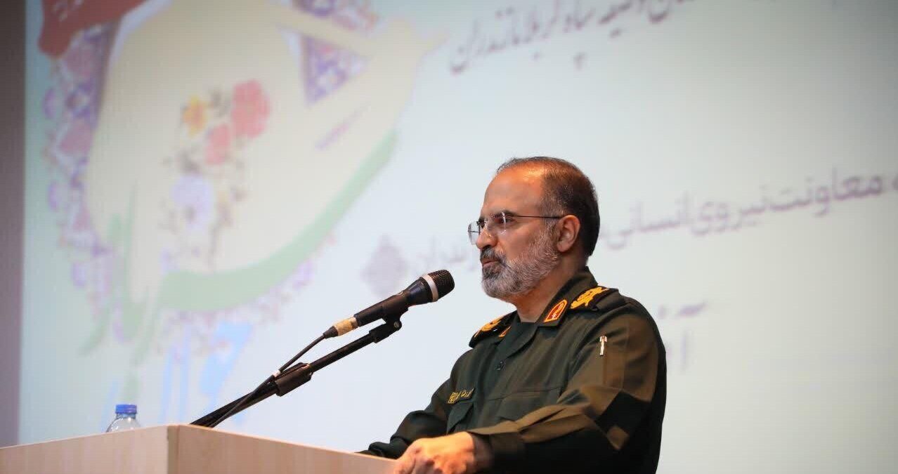 مراسم پاسداشت سربازان وظیفه سپاه کربلا