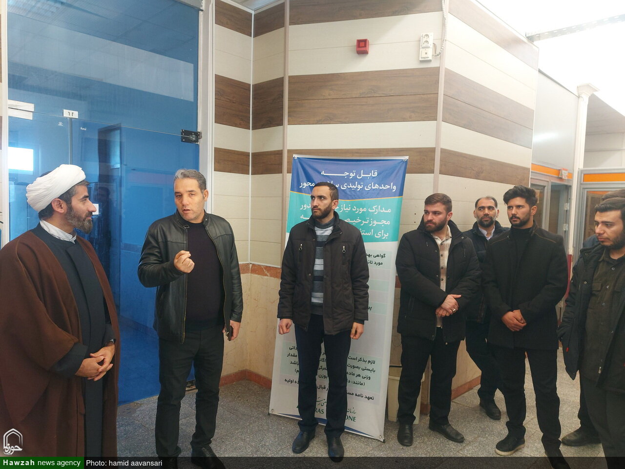 تصاویر / بازدید علمی طلاب مرکز تخصصی علامه امینی(ره) تبریز از منطقه آزاد ارس