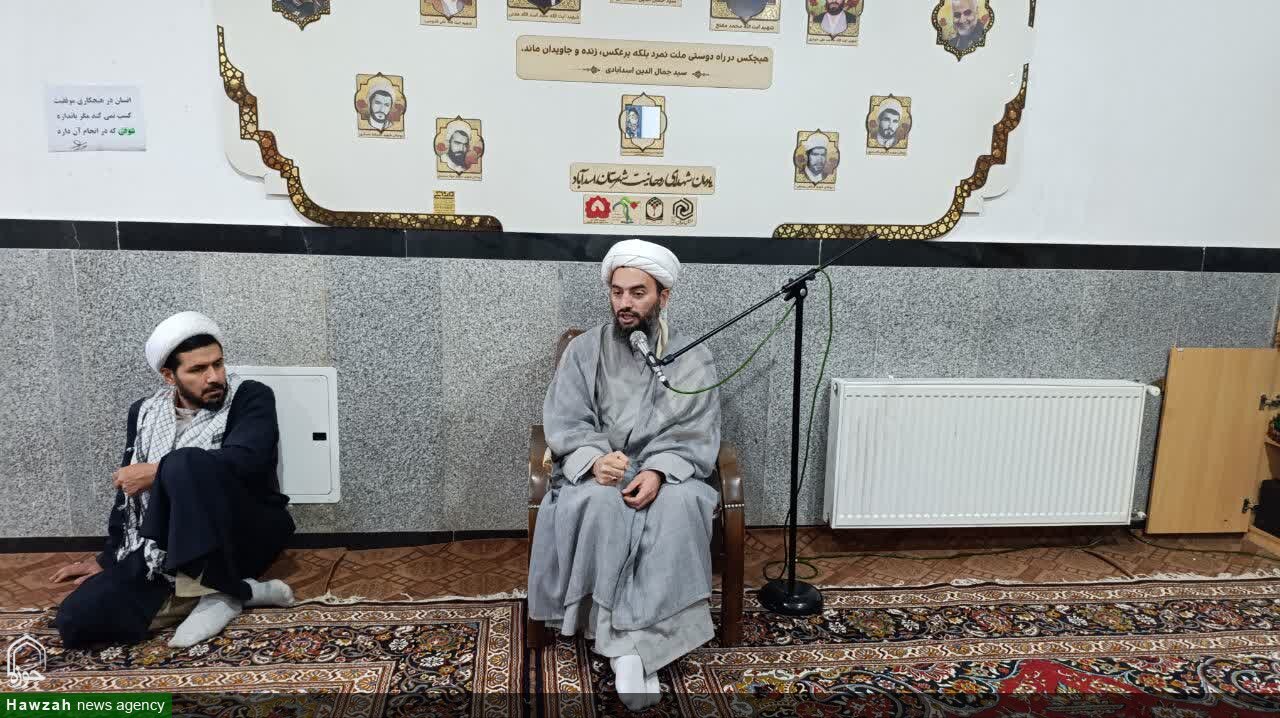 وضعیت برنامه‌های حفظ قرآن در مدرسه علمیه اسدآباد ارزیابی شد+تصاویر