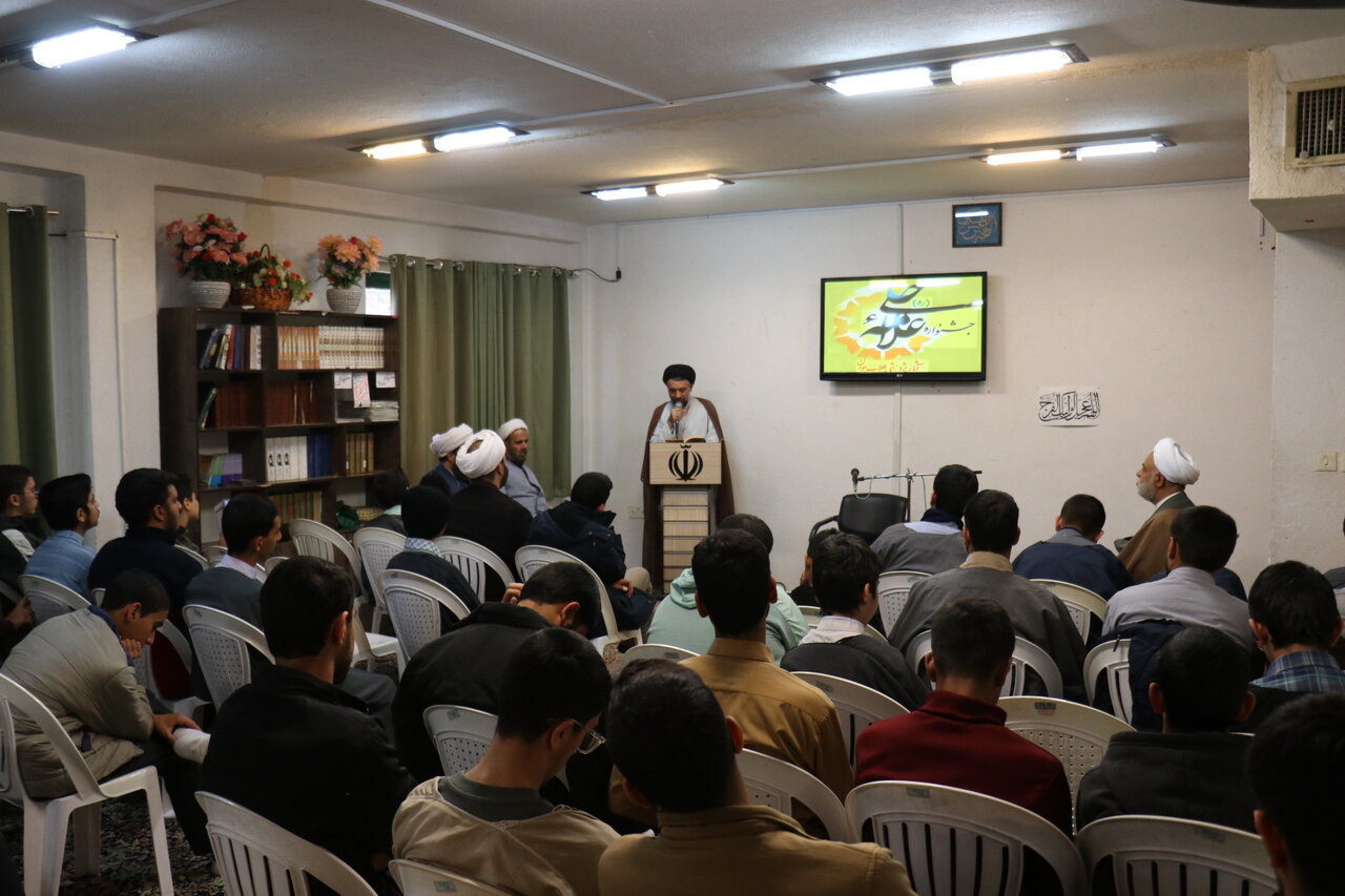 آیین اختتامیه جشنواره علامه حلی مدرسه علمیه محمودیه