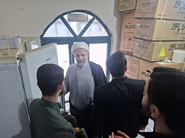 بازدید معاونین حوزه علمیه استان گیلان از مدرسه علمیه آیت الله بهجت(ره) فومن