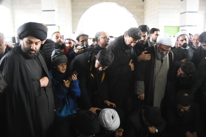 تصاویر/ مراسم تشییع و تدفین پیکر آیت‌الله سید محمد شاهچراغی در روستای حسن‌آباد دامغان