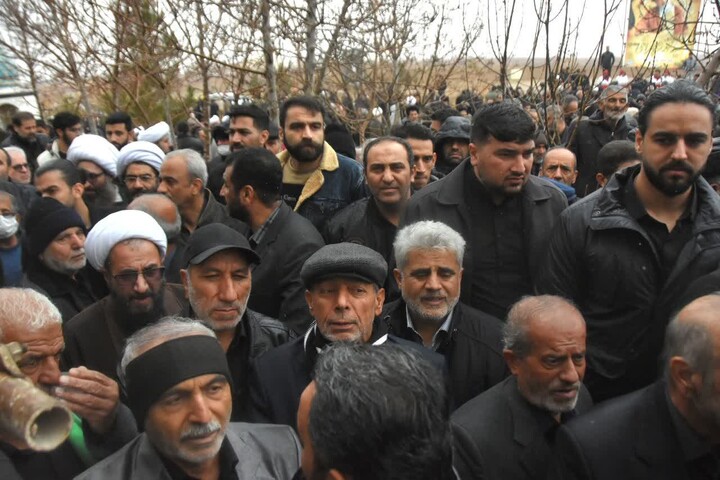 تصاویر/ مراسم تشییع و تدفین پیکر آیت‌الله سید محمد شاهچراغی در روستای حسن‌آباد دامغان