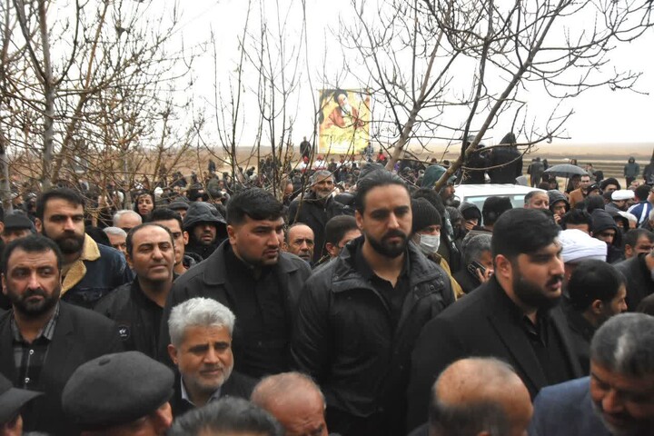 تصاویر/ مراسم تشییع و تدفین پیکر آیت‌الله سید محمد شاهچراغی در روستای حسن‌آباد دامغان