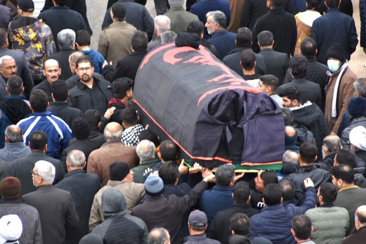 تصاویر/ مراسم تشییع و تدفین پیکر آیت‌الله سید محمد شاهچراغی در روستای حسن‌آباد دامغان