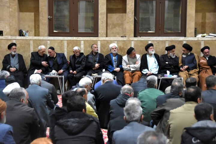 تصاویر/ مراسم یادبود آیت الله سید محمد شاهچراغی در روستای حسن آباد شهرستان دامغان