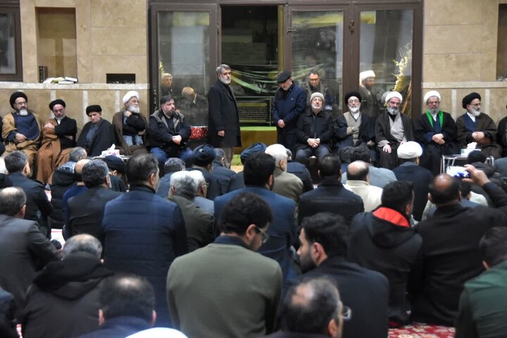 تصاویر/ مراسم یادبود آیت الله سید محمد شاهچراغی در روستای حسن آباد شهرستان دامغان