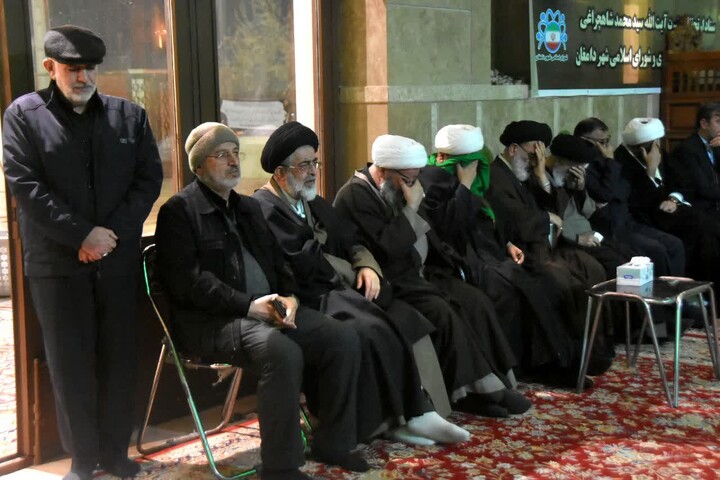 تصاویر/ مراسم یادبود آیت الله سید محمد شاهچراغی در روستای حسن آباد شهرستان دامغان