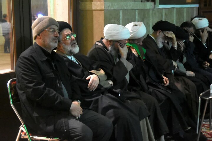 تصاویر/ مراسم یادبود آیت الله سید محمد شاهچراغی در روستای حسن آباد شهرستان دامغان