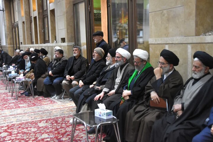 تصاویر/ مراسم یادبود آیت الله سید محمد شاهچراغی در روستای حسن آباد شهرستان دامغان