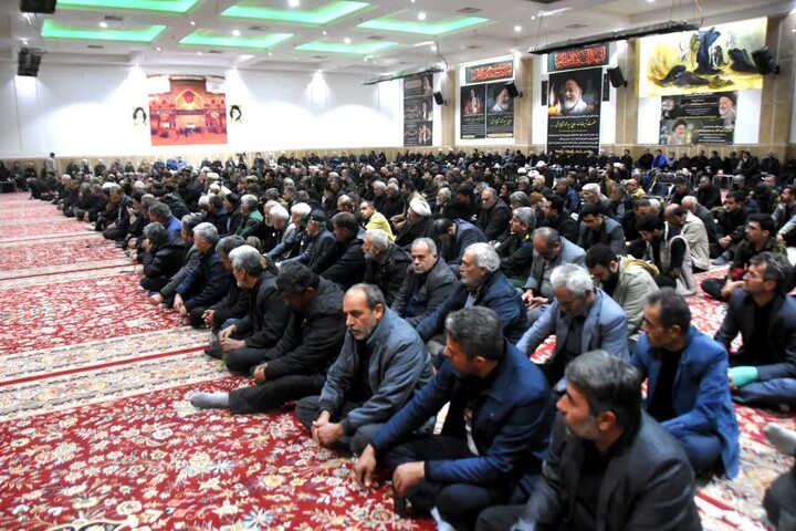 تصاویر/ مراسم یادبود آیت الله سید محمد شاهچراغی در روستای حسن آباد شهرستان دامغان