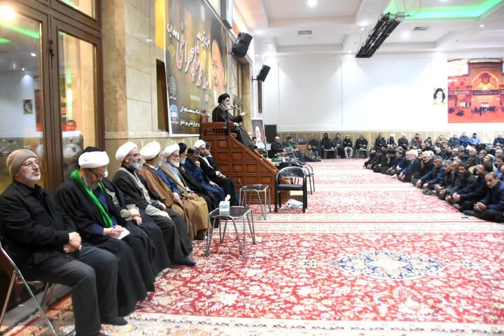 تصاویر/ مراسم یادبود آیت الله سید محمد شاهچراغی در روستای حسن آباد شهرستان دامغان