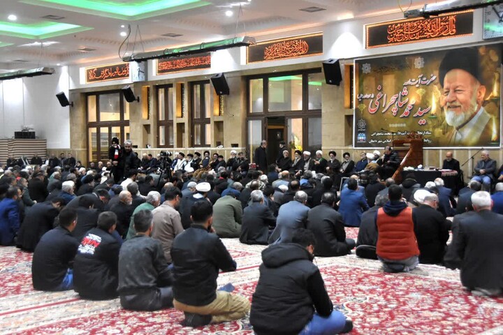 تصاویر/ مراسم یادبود آیت الله سید محمد شاهچراغی در روستای حسن آباد شهرستان دامغان