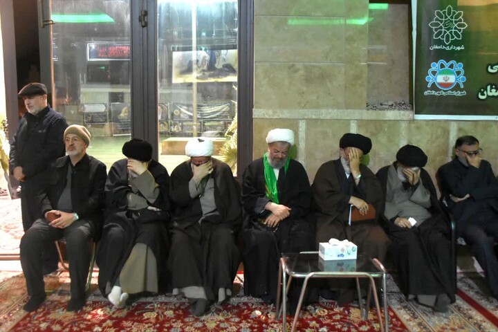 تصاویر/ مراسم یادبود آیت الله سید محمد شاهچراغی در روستای حسن آباد شهرستان دامغان