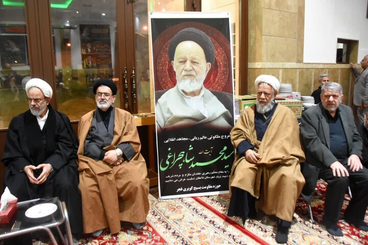 تصاویر/ مراسم یادبود آیت الله سید محمد شاهچراغی در روستای حسن آباد شهرستان دامغان
