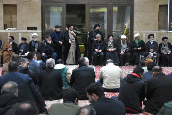 تصاویر/ مراسم یادبود آیت الله سید محمد شاهچراغی در روستای حسن آباد شهرستان دامغان