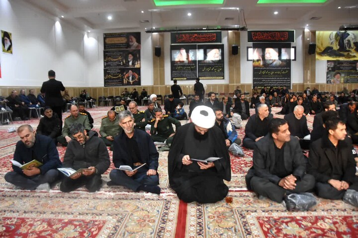 تصاویر/ مراسم یادبود آیت الله سید محمد شاهچراغی در روستای حسن آباد شهرستان دامغان