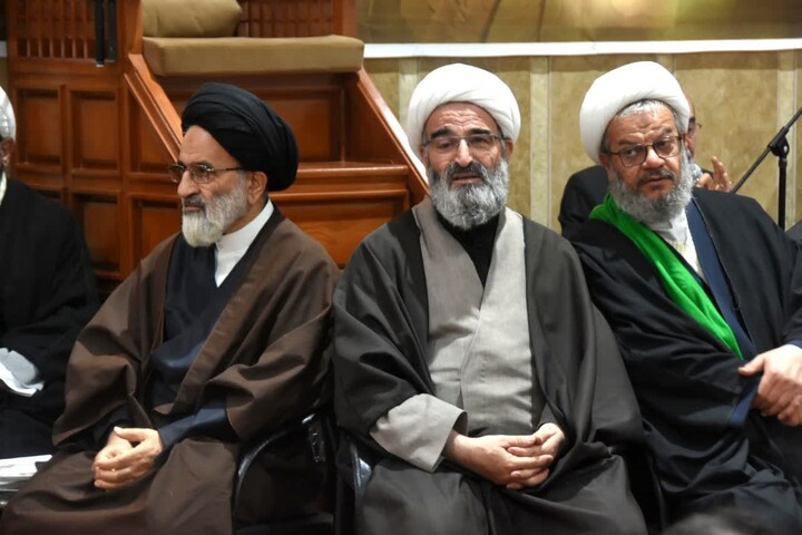 تصاویر/ مراسم یادبود آیت الله سید محمد شاهچراغی در روستای حسن آباد شهرستان دامغان