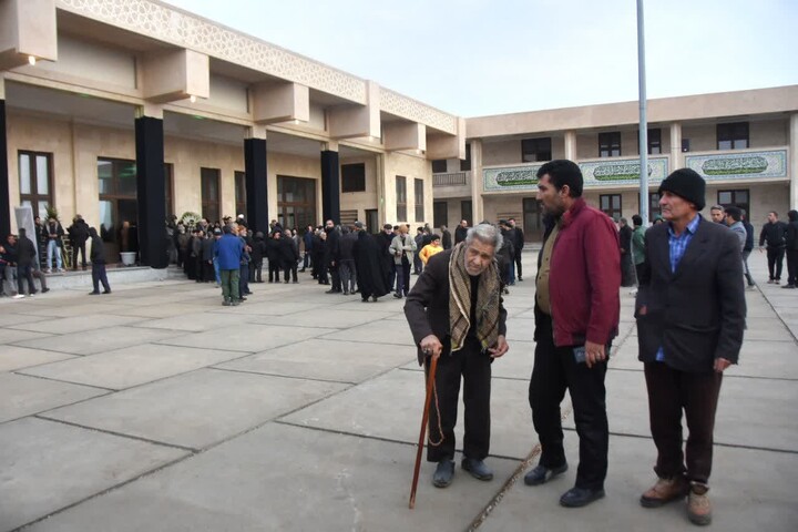 تصاویر/ مراسم یادبود آیت الله سید محمد شاهچراغی در روستای حسن آباد شهرستان دامغان