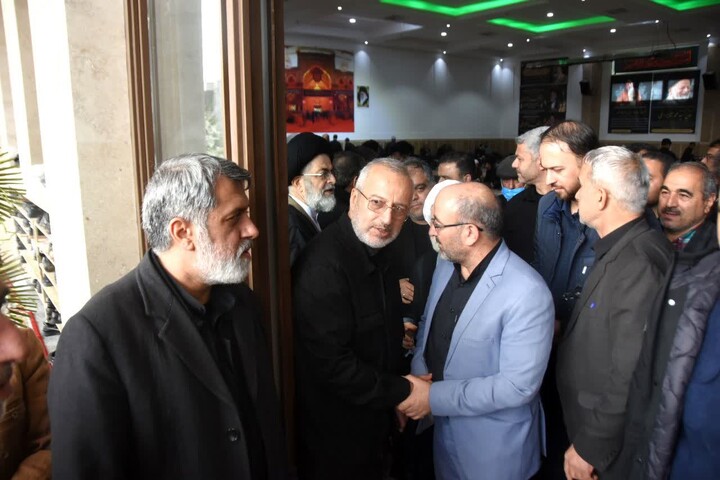 تصاویر/ مراسم یادبود آیت الله سید محمد شاهچراغی در روستای حسن آباد شهرستان دامغان