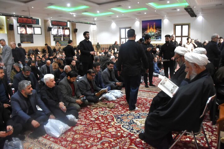 تصاویر/ مراسم یادبود آیت الله سید محمد شاهچراغی در روستای حسن آباد شهرستان دامغان