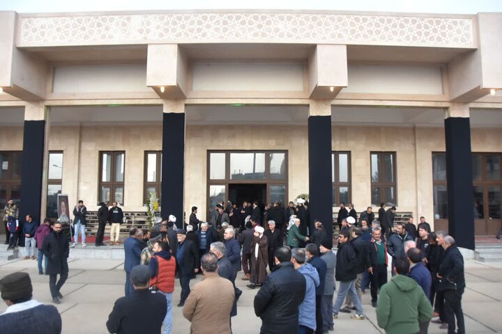 تصاویر/ مراسم یادبود آیت الله سید محمد شاهچراغی در روستای حسن آباد شهرستان دامغان