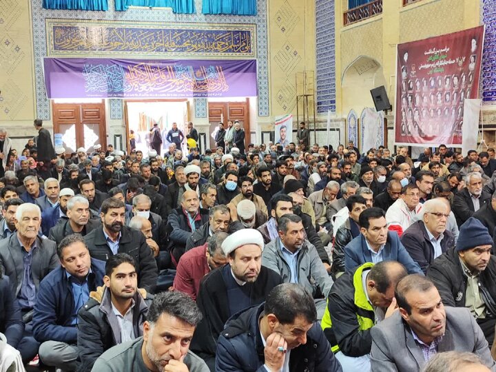 تصاویر/ تشییع شهدای حمله تروریستی فهرج