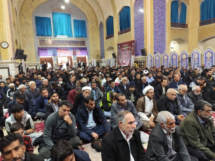 تصاویر/ تشییع شهدای حمله تروریستی فهرج