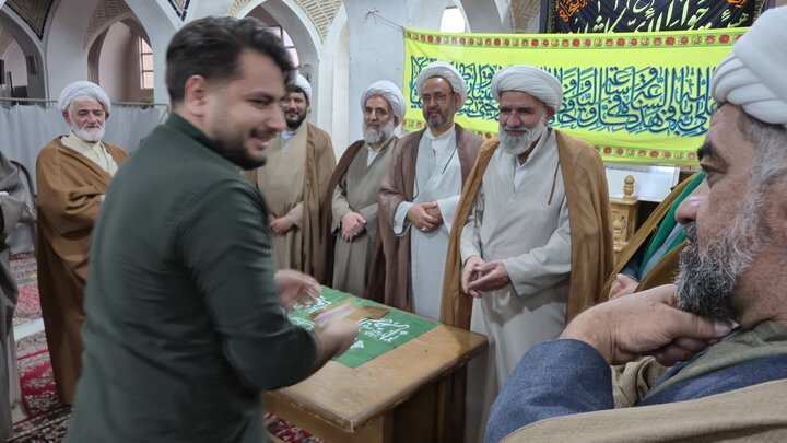 تصاویر/ تجلیل از نفرات برتر جشنواره علامه حلی(ره) مدرسه علمیه آیت‌الله مدنی کاشانی(ره)