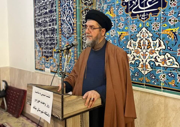 تصاویر / همایش وحدت حوزه و دانشگاه در میانه