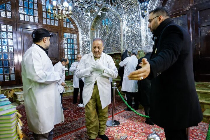 تصاویر/ آیین غبارروبی مضجع شریف امامزاده صالح(ع)