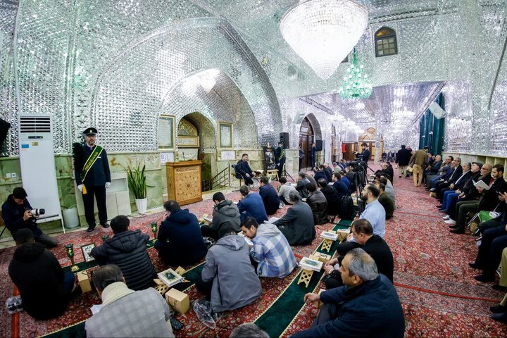 تصاویر/ آیین غبارروبی مضجع شریف امامزاده صالح(ع)