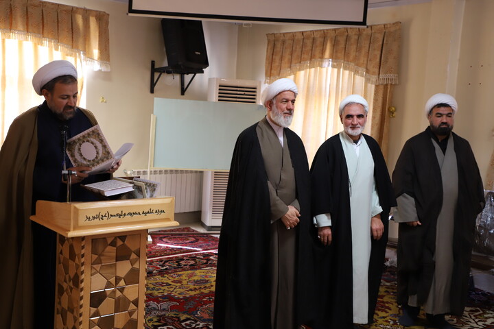 تصاویر / اختتامیه اولین جشنواره علامه حلی (ره) مدرسه علمیه حضرت ولیعصر(عج) تبریز