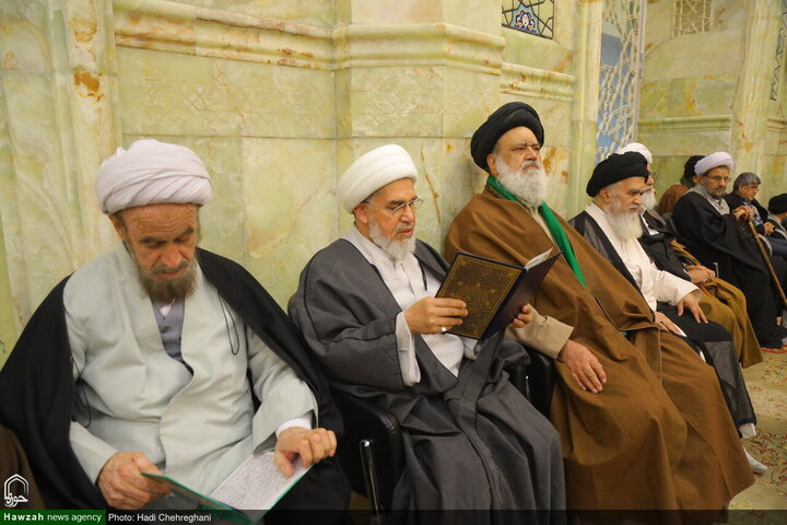 مراسم الذكرى السنوية لرحيل آية الله العظمى الكلبايكاني في قم