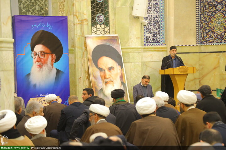 مراسم الذكرى السنوية لرحيل آية الله العظمى الكلبايكاني في قم
